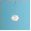 ARTEMIDE lampe à suspension METEORITE 15 (Ø 15 cm - Verre soufflé, technopolymère)