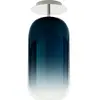 Artemide Gople plafonnier bleu/argenté