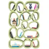 QEEBOO bibliothèque verticale KOIBUCHI (Vert Khaki - Polyéthylène)