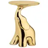 QEEBOO table basse PAKO GOLD (Or - Polyéthylène)