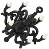 QEEBOO lampadaire pour l'extérieur FALLEN CHANDELIER M (Noir - Polyéth...