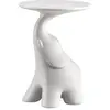 QEEBOO table basse PAKO (Blanc - Polyéthylène)