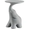 QEEBOO table basse PAKO (Gris - Polyéthylène)
