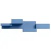 QEEBOO bibliotheque murale PRIMITIVE BOOKSHELF XS (Bleu avio - Polyéth...