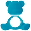 QEEBOO lampe de table TEDDY GIRL VELVET FINISH (Bleu - Polyéthylène et velours)