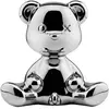 QEEBOO lampe de table TEDDY BOY METAL FINISH (Argent - Polyéthylène)