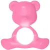 QEEBOO lampe de table TEDDY GIRL (Rose - Polyéthylène)