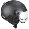 CGM EBI Casque de ski unisexe pour adulte, noir mat, XS (53-54cm)
