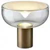 LEUCOS lampe de table AELLA T 54 (2700K, transparent et blanc, base br...