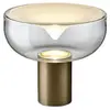 LEUCOS lampe de table AELLA T 30 (2700K, transparent et blanc, base br...