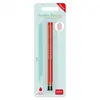Legami Recharge pour stylo gel Rouge x 2 pcs