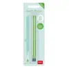 Legami Recharge pour stylo gel Vert Néon x 2 pcs