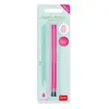 Legami Set De 2 Recharges Pour Stylo À Encre Gel - Lovely Friends Rose