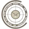 ARTI E MESTIERI horloge murale SKIPPER (Fango e avorio - Métal verni)
