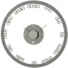 ARTI E MESTIERI horloge murale CIRCOLO GRANDE (Boue - Métal verni)