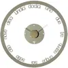 ARTI E MESTIERI horloge murale CIRCOLO GRANDE (Sable - Métal verni)