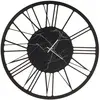 ARTI E MESTIERI horloge murale BIG 140 (Noir - Métal verni)