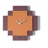 ARTI E MESTIERI horloge murale TETRIS (Viola ametista / pesca - Métal ...