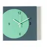 ARTI E MESTIERI horloge murale ECLEO (Petrolio / verde acqua - Métal v...