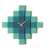 ARTI E MESTIERI horloge murale MOSAICO (Verde acqua / blu oltremare / ...