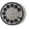 ARTI E MESTIERI horloge murale CALL ME (Noir / Boue - Métal verni)