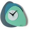 ARTI E MESTIERI horloge murale GREASE (Petrolio / blu oltremare / verd...