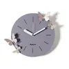 ARTI E MESTIERI horloge murale BATTITO D'ALI (Glicine / gelso - Métal ...