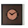 ARTI E MESTIERI horloge murale TIFFANY PICCOLO (Nero / mocha mousse - ...