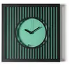 ARTI E MESTIERI horloge murale TIFFANY PICCOLO (Nero / verde acqua - M...