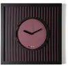 ARTI E MESTIERI horloge murale TIFFANY GRANDE (Nero / viola ametista -...