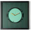 ARTI E MESTIERI horloge murale TIFFANY GRANDE (Nero / verde acqua - Mé...