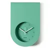 ARTI E MESTIERI horloge murale LEMBO (Vert eau - Métal verni)