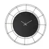 ARTI E MESTIERI horloge murale NUDO GRANDE (Noir - Métal verni)