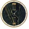 ARTI E MESTIERI horloge murale MOOD (Oro trasparente e venature d'oro ...