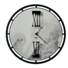 ARTI E MESTIERI horloge murale MOOD (Nero e marmo Dover - Métal verni)