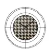 ARTI E MESTIERI horloge murale NUDO PICCOLO PIED DE POULE NERO (Nero /...