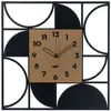 ARTI E MESTIERI horloge murale GLAM (Nero / oro laccato - Métal verni)