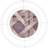 ARTI E MESTIERI horloge murale NUDO PICCOLO INTRECCIO (Bianco / intrec...