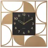 ARTI E MESTIERI horloge murale GLAM (Oro laccato / nero - Métal verni)