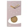 ARTI E MESTIERI horloge murale à pendule ECLIPSE (Gelso - Métal verni)