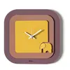 ARTI E MESTIERI horloge murale TINO (Viola ametista / mocha mousse / o...