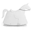 Magis Cheval À Bascule Pour Enfants Rocky (Blanc - Polyéthylène)