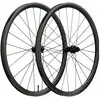 Deda Paire de Roues TRENTA2 28x32mm Carbone Tubeless Ready Shimano 10/11V