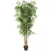 Plante artificielle Bambou en pot, H 180 cm