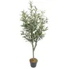 Plante artificielle Olivier en pot, H 120 cm