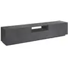 DMORA ALTER Meuble TV de Salon - Gris Ardoise