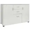 DMORA Buffet Benidorm, 120x40h82,5 cm, gris