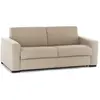 Talamo Italia Canapé lit 3 places en tissu beige 220x95 cm