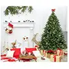DMORA Sapin de Noël 150 cm Lapland, Pin artificiel, Arbre à effet réel, Sapin de Noël, 89x89 h150 cm, Vert