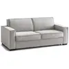 Talamo Italia Canapé lit 3 places en tissu gris 220x95 cm